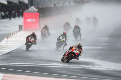 Heavy rain and flooding hits Autodromo Ayrton Senna ahead of MotoGP ...