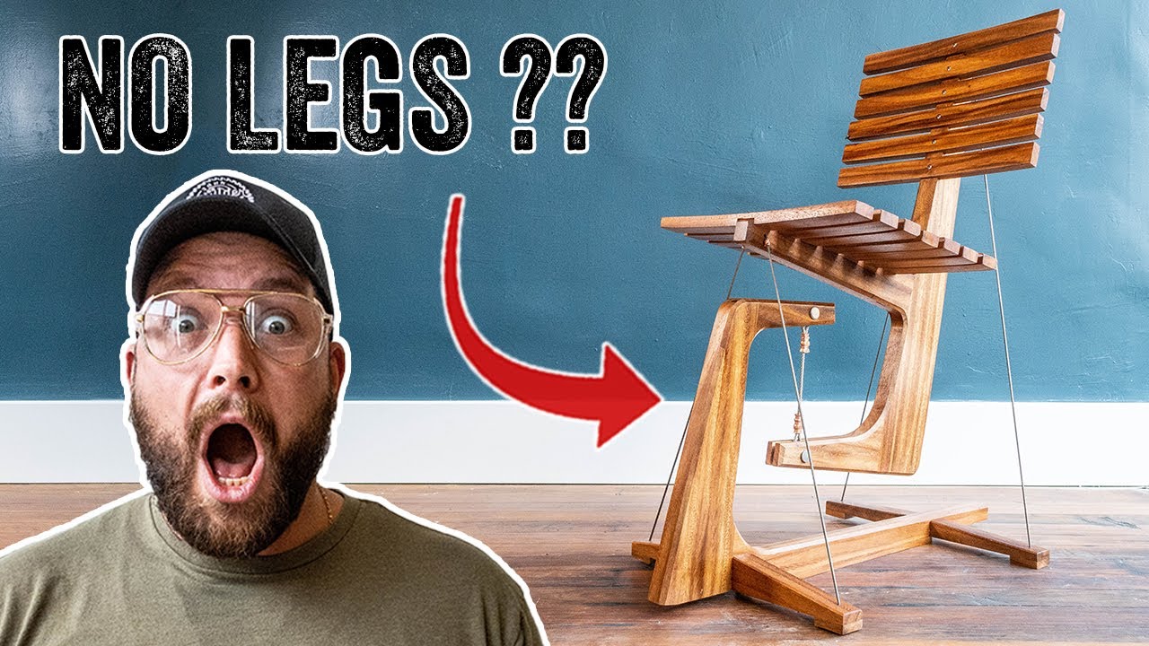 I tried sitting on this “impossible” chair - then this happened