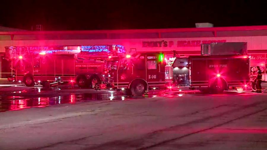 Firefighters battle early morning fire in Avon