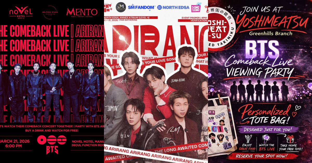 List: BTS ‘Arirang’ comeback concert watch parties, community events in ...