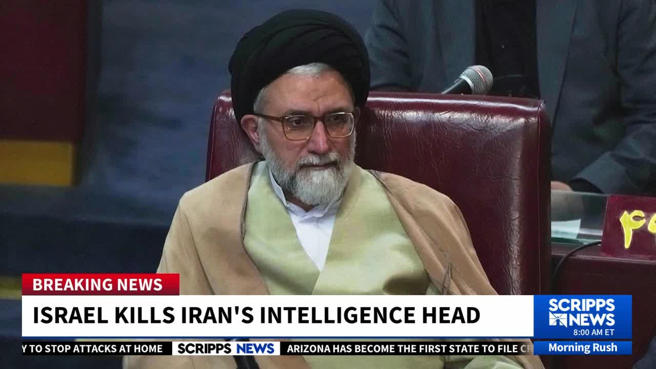 Israel says it eliminated Iranian intelligence chief; Tehran launches ...