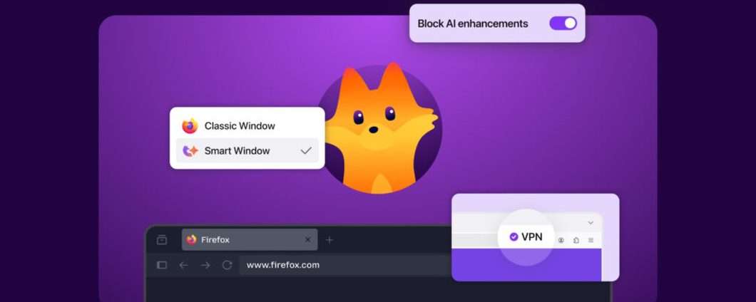 Mozilla Firefox 149: VPN integrata e split view