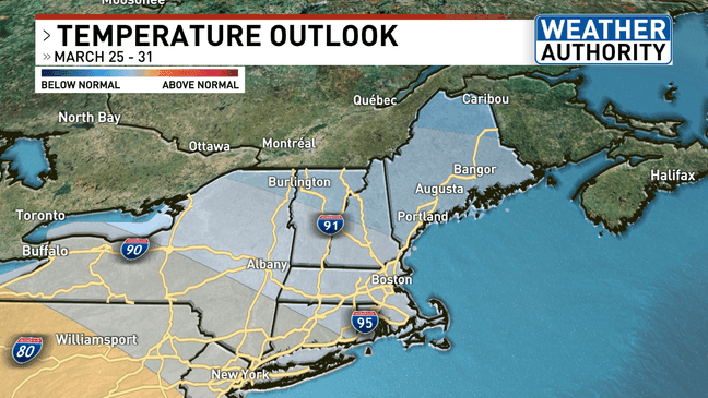Cold, cloudy Wednesday in Maine with weekend rain on the way