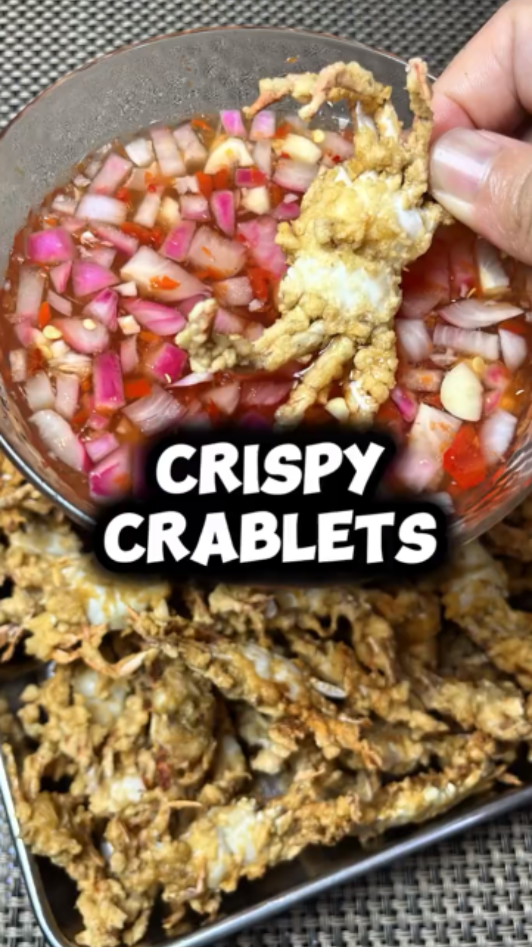 Make perfectly crispy crablets every time