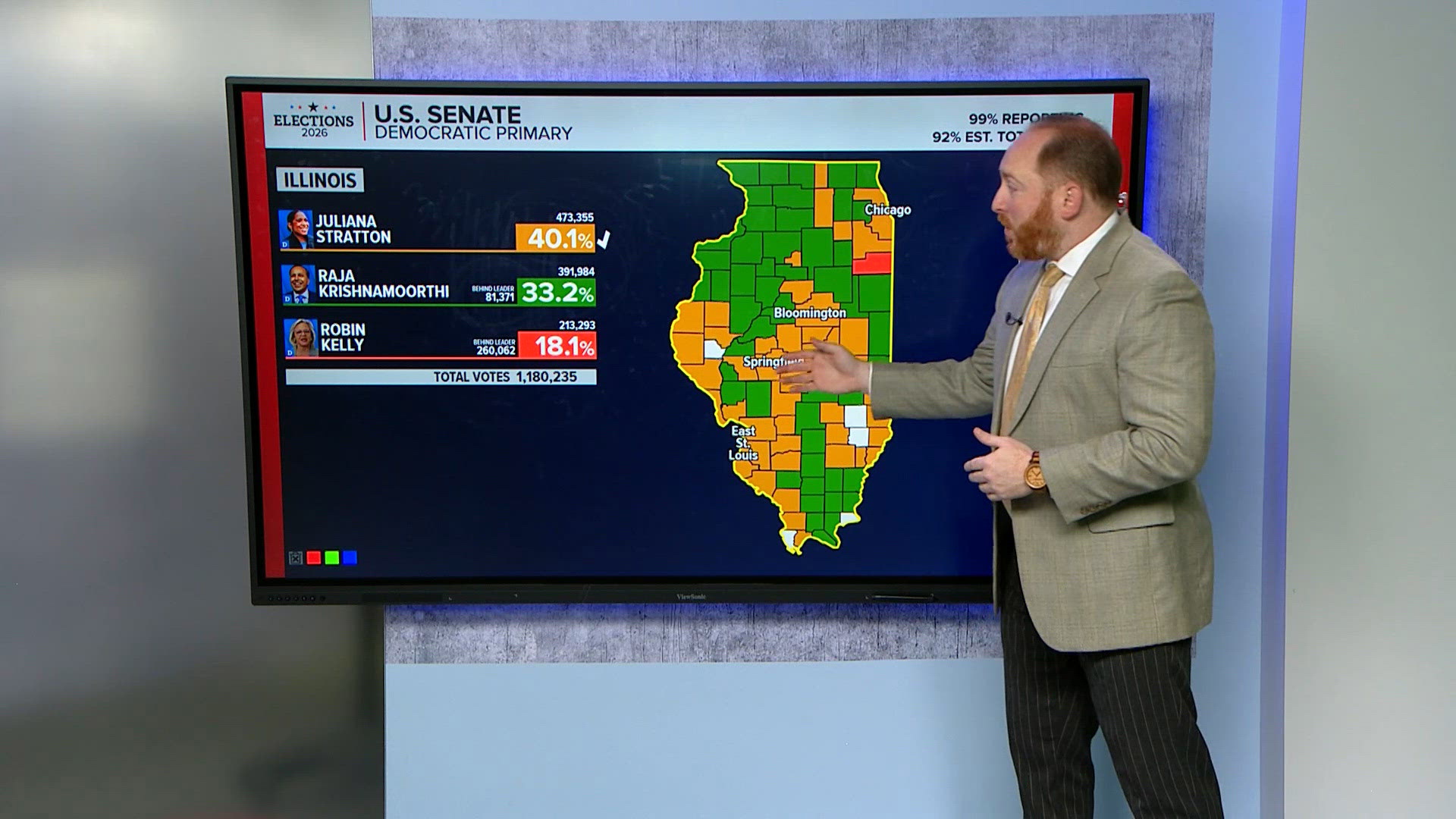 Illinois primary election: Lt. Gov. Stratton wins Democratic nomination ...