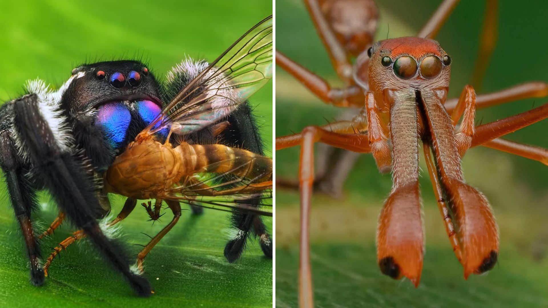 Surprising insights into the world of spiders