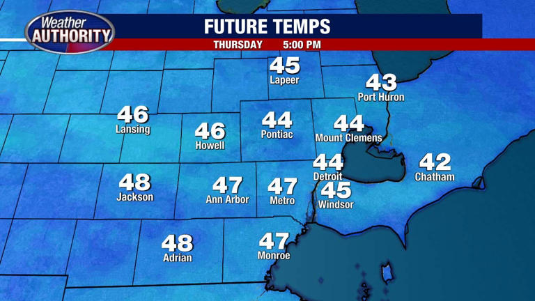 Metro Detroit weather: Cold eases some Wednesday, but wind chills stay ...