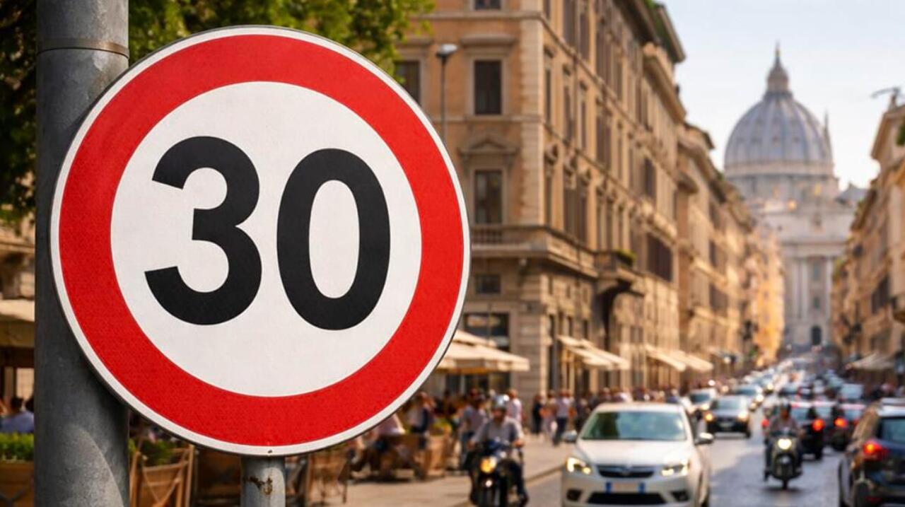 Roma 30 all’ora: arrivano le multe