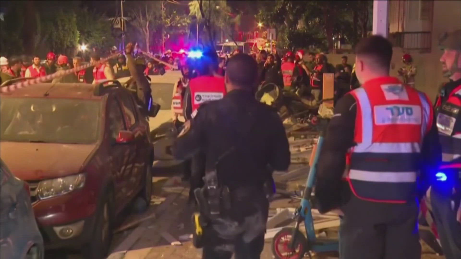 Two killed near Tel Aviv as Iran retaliates against Israel