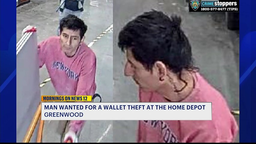 Man wanted for allegedly stealing wallet at Home Depot in Greenwood