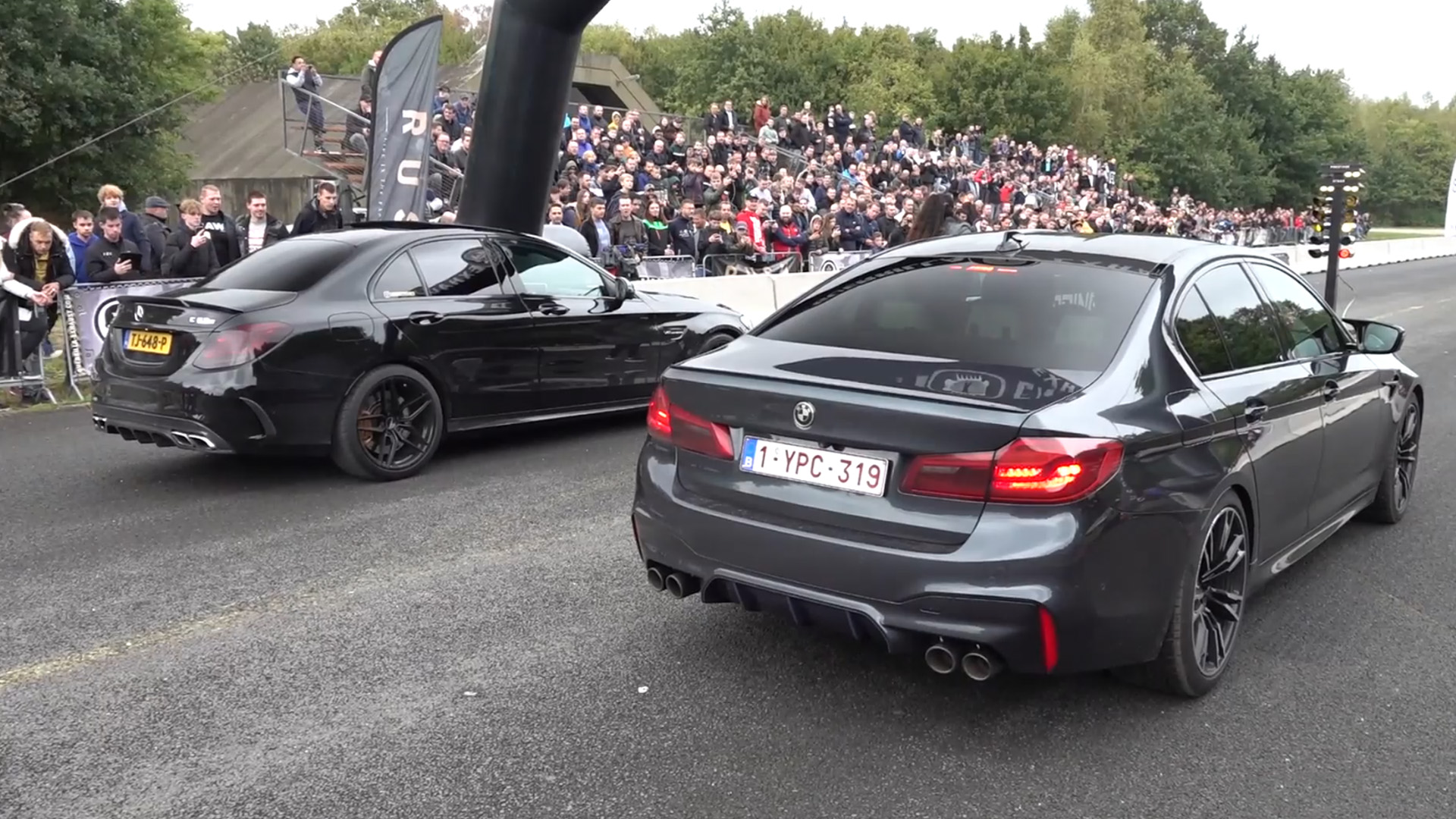 Can This BMW M5 Beats AMG C63S in Drag Race Battle?