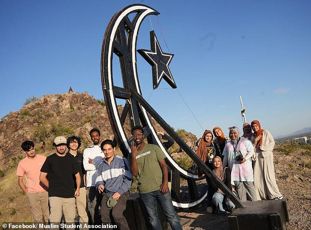Outrage as Islamic crescent moon erected atop Arizona mountain to ...