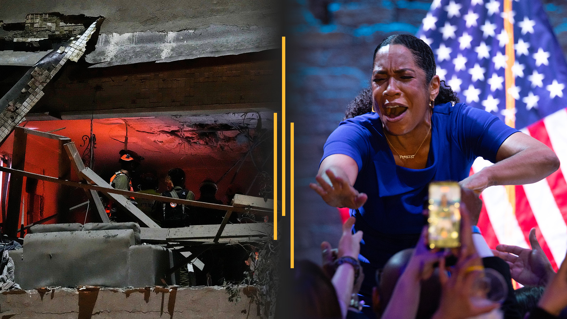 Iran strikes Israel in retaliation for killing; Stratton wins Illinois Senate primary<br><br>