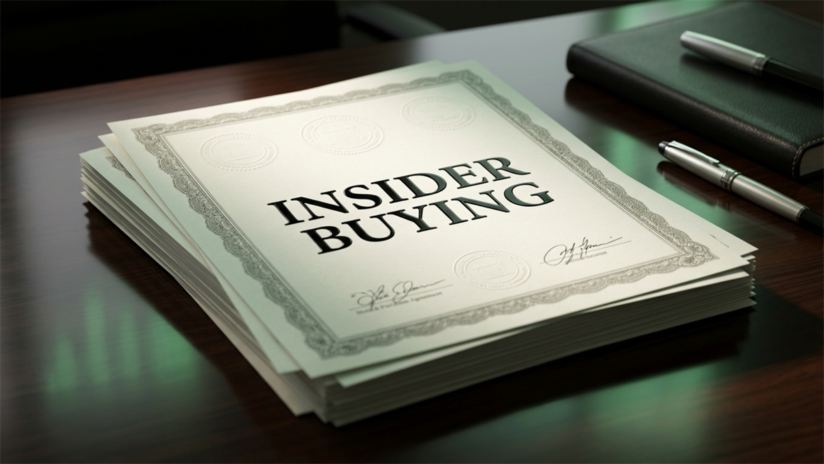 3 stocks where insiders are putting their own money to work<br><br>