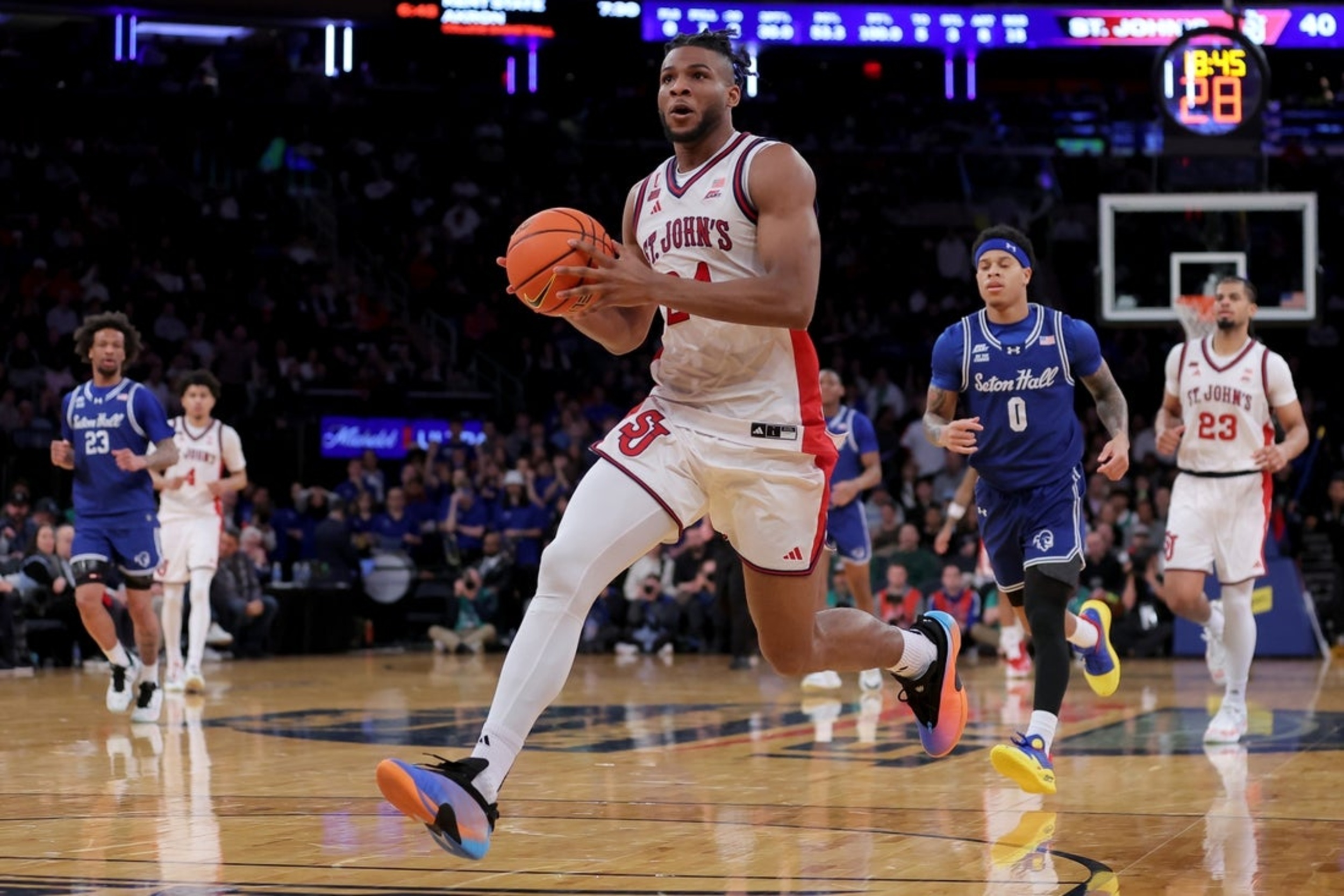 No. 5 St. John's out to prove seeding too low vs. No. 12 Northern Iowa