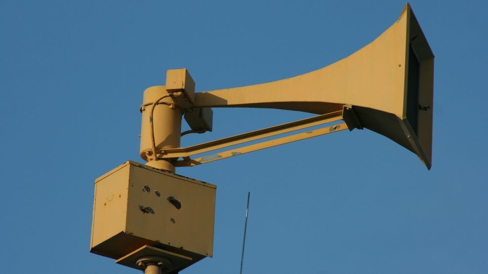 Today at 9:50 a.m. -- Franklin County tornado siren system test. It's ...