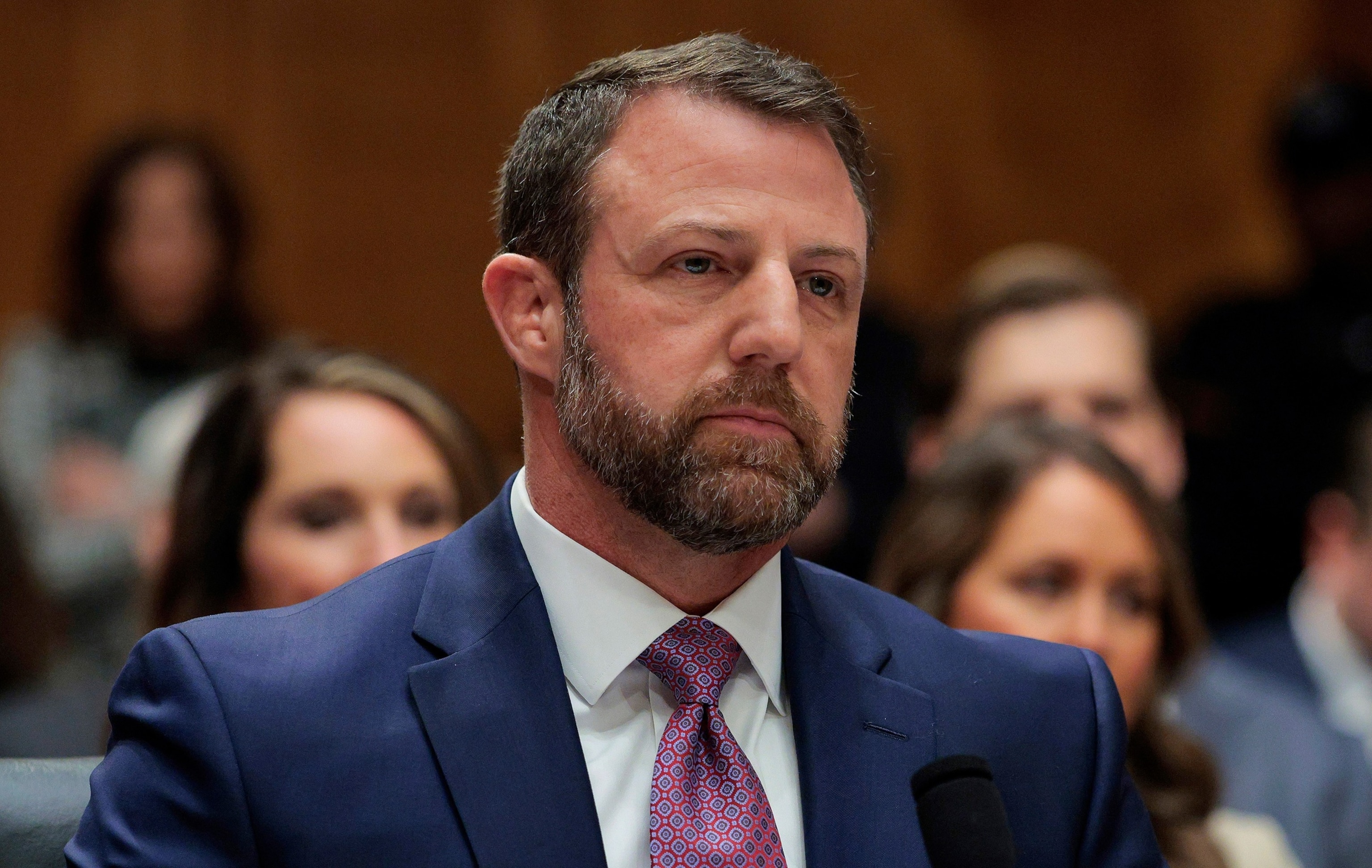 Mullin's nomination to be DHS secretary narrowly clears Senate committee