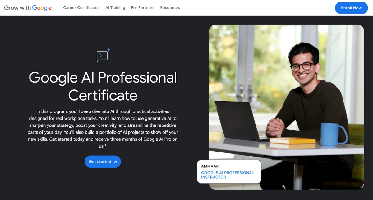 Google offers AI fluency certificate program