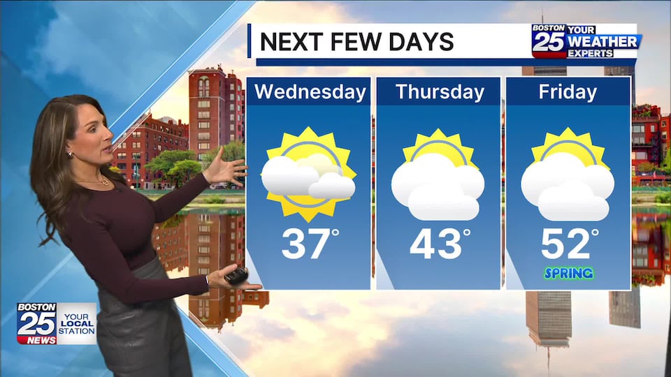 Boston 25 weather: Wednesday morning weather