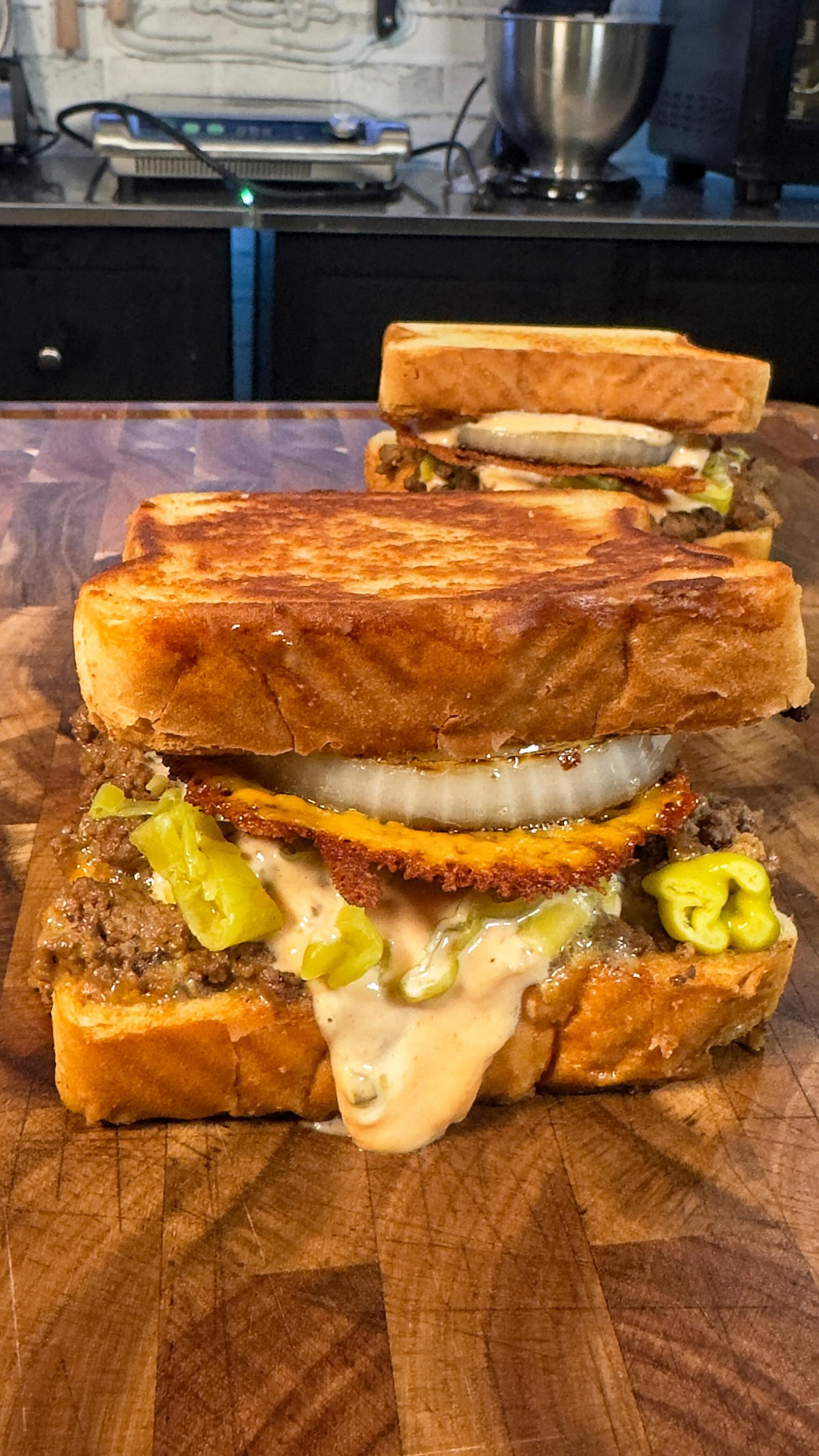 In-N-Out chopped cheese