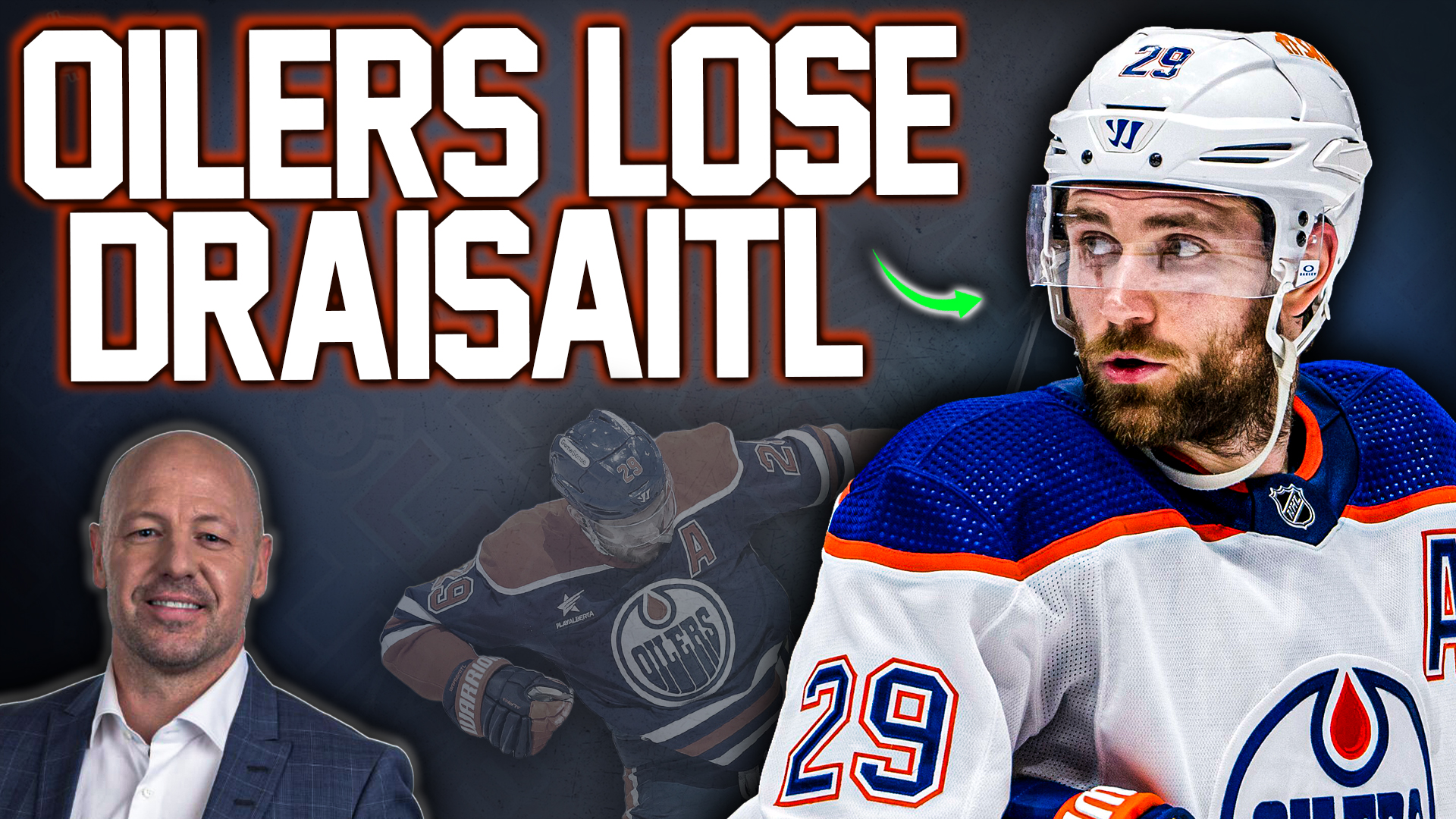 The Edmonton Oilers lose Leon Draisaitl