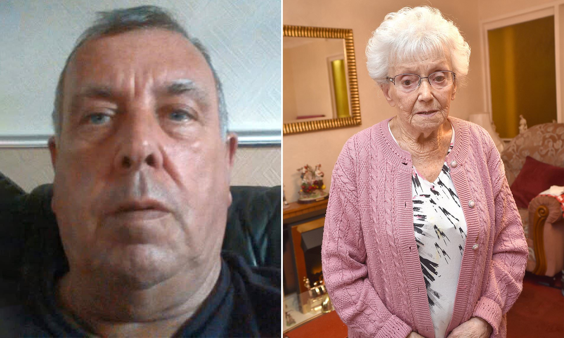 Pensioner, 81, who strangled 95-year-old in botched robbery was trying ...
