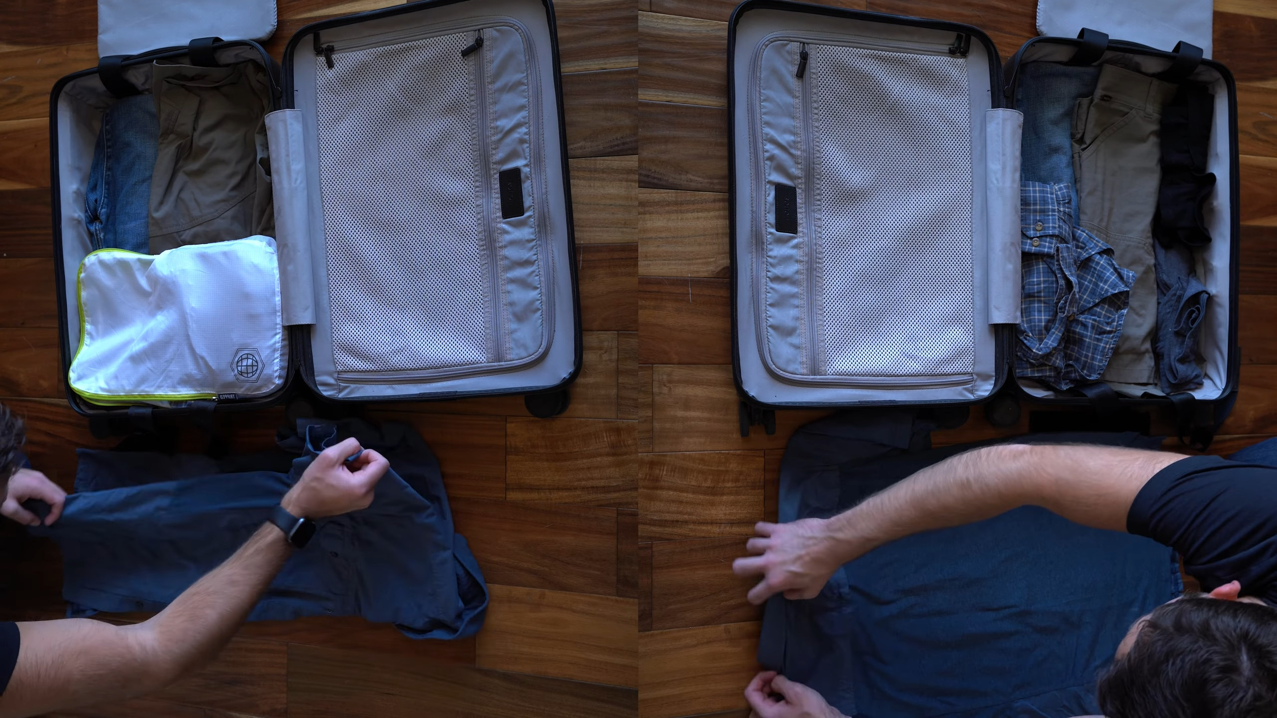 Do packing cubes actually save space?