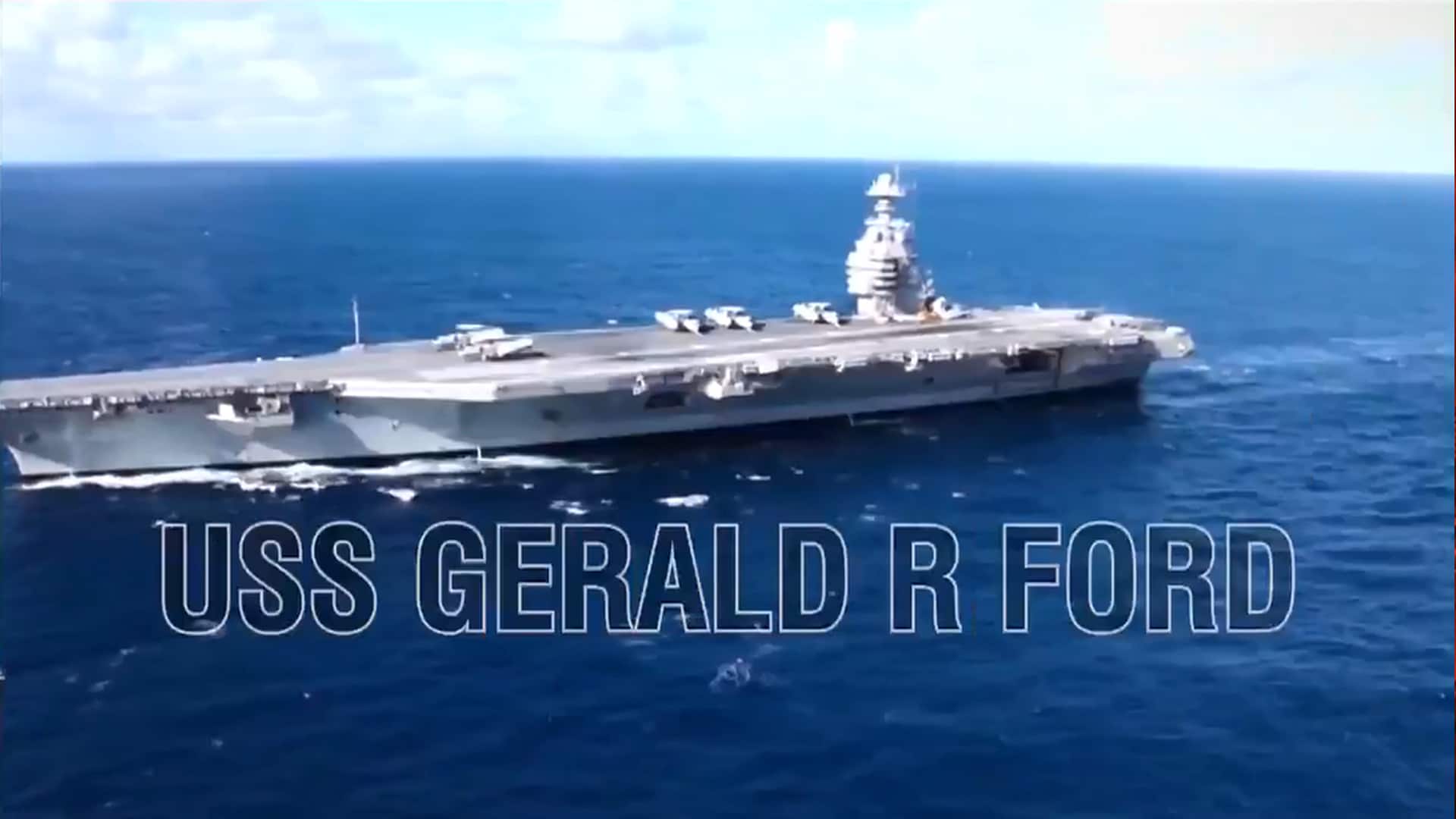 USS Gerald R Ford exit explained: 