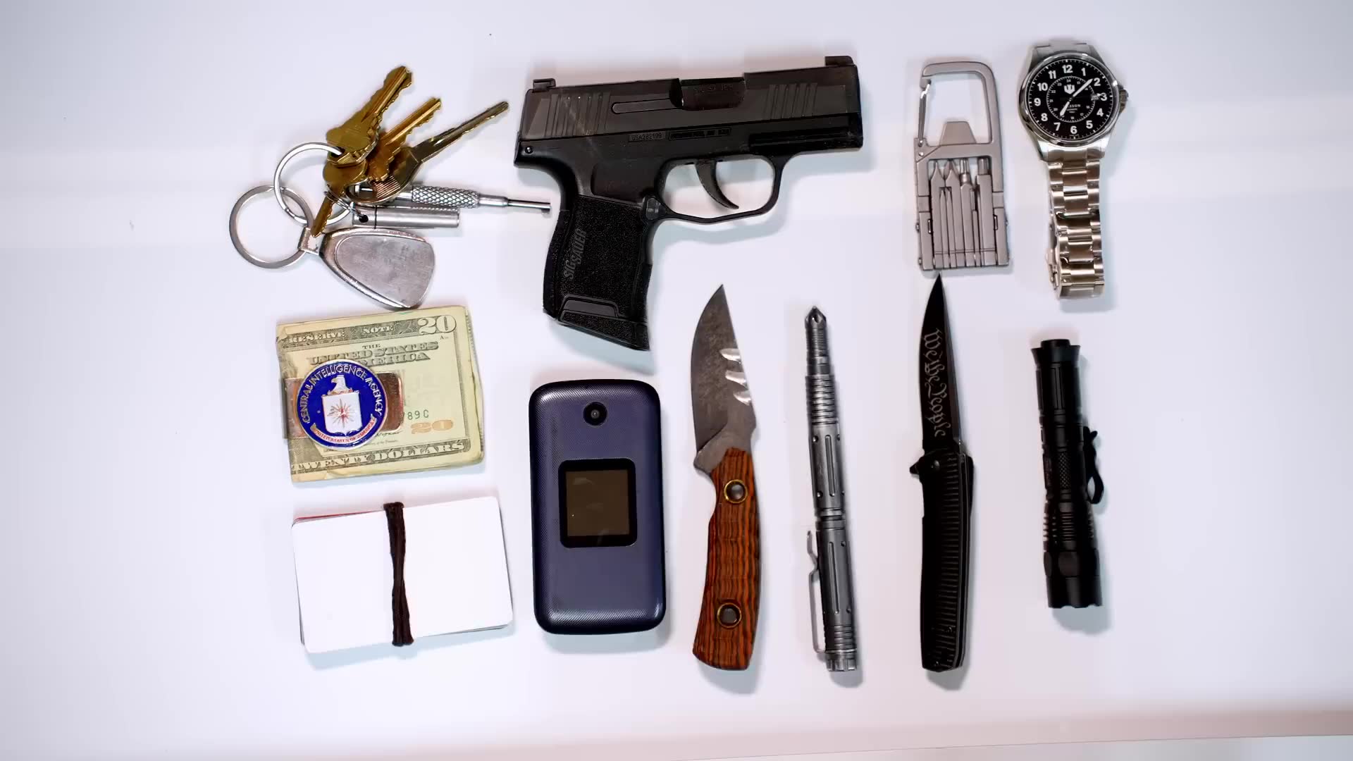 Current year everyday carry equipment recommendations