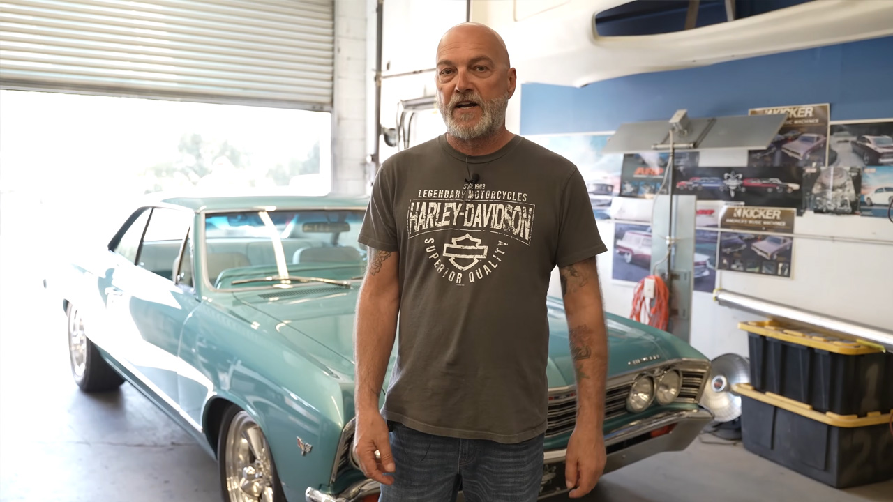 Classic Chevelle reimagined as modern cruiser