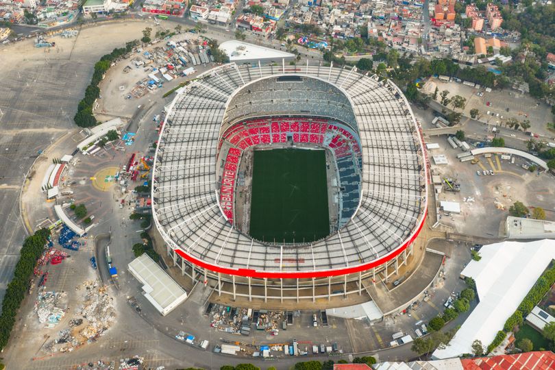 Football stadium hosting World Cup kick off feared to be sinking and ...