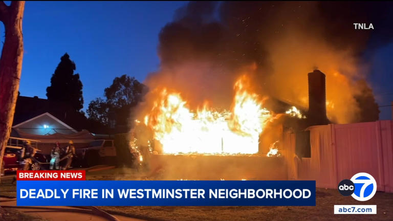 1 dead, 1 injured after fire rips through Westminster home