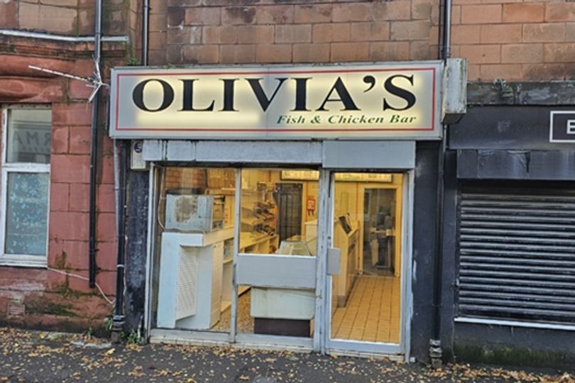 Historic 100-year-old chip shop up for sale just outside Glasgow