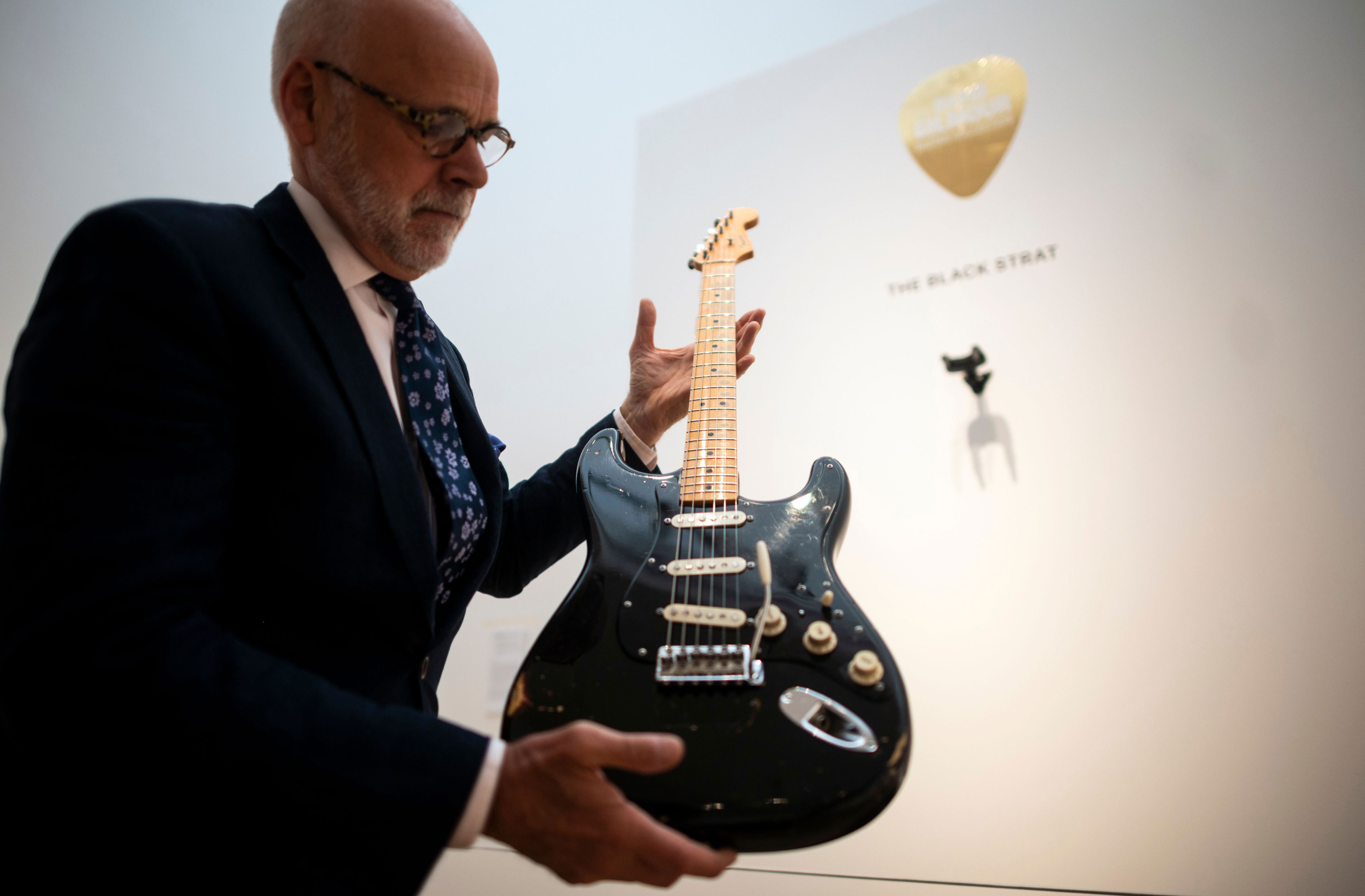 This iconic Pink Floyd instrument just became the most expensive guitar ...