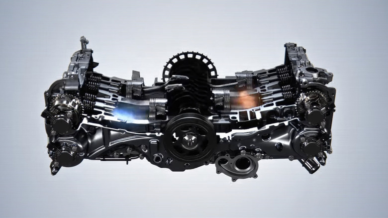 Are inline engines better than flat engines?