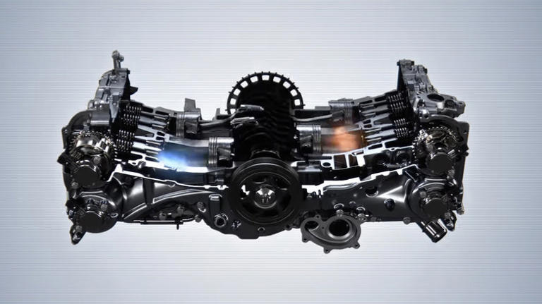 Are inline engines better than flat engines?