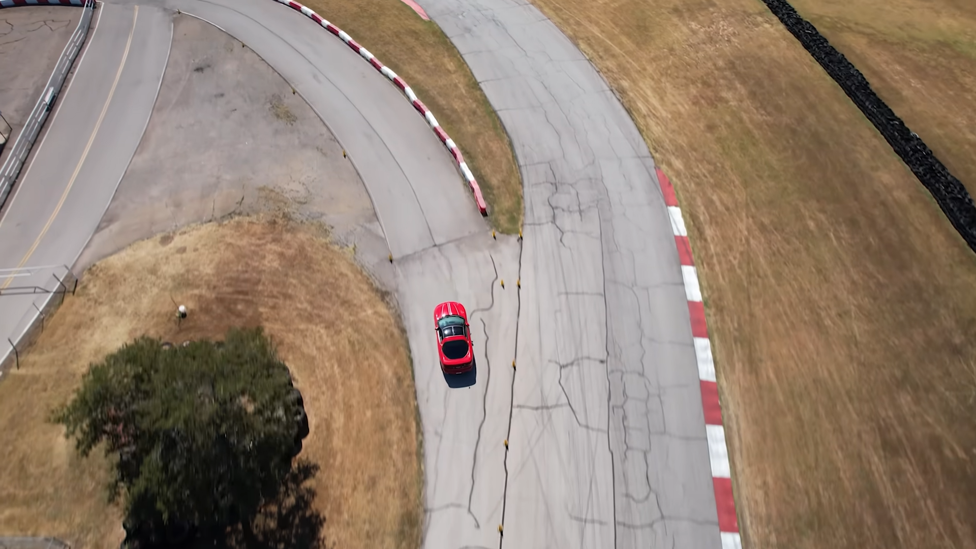 One mistake on track and these cars nearly crashed
