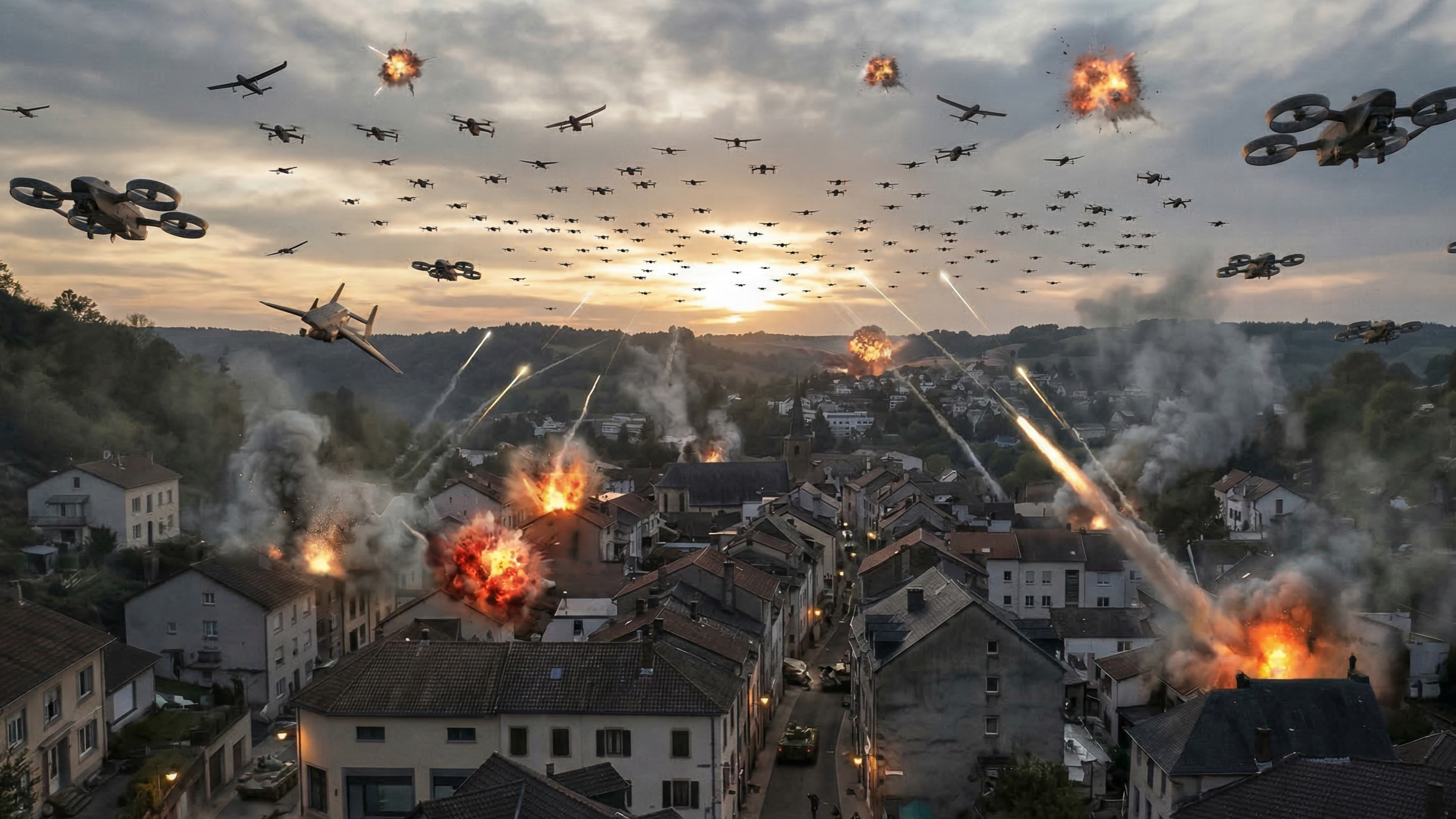 Moscow hit by dozens of drones as Ukraine signals major counteroffensive
