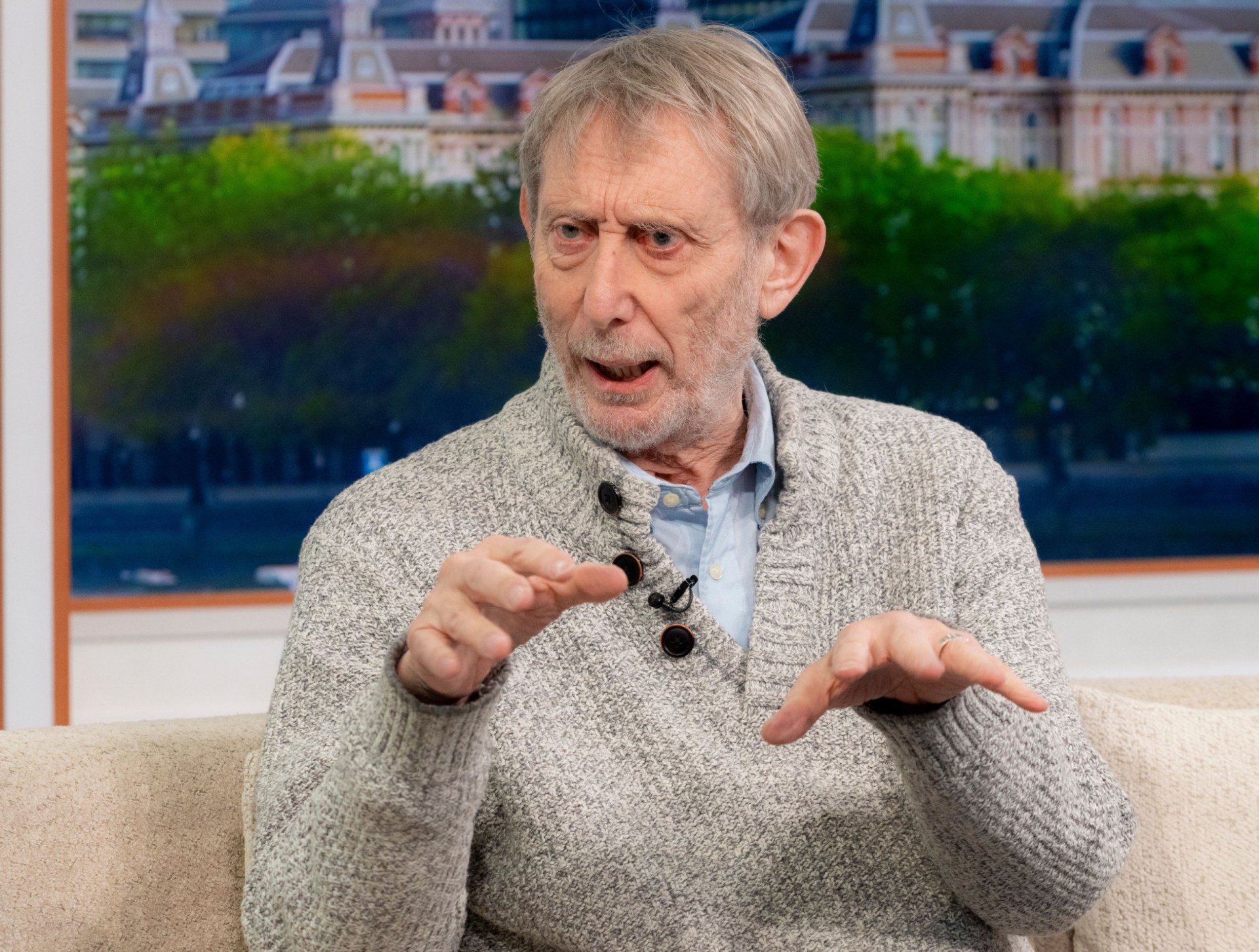 Michael Rosen urges people to look for meningitis rash while discussing ...