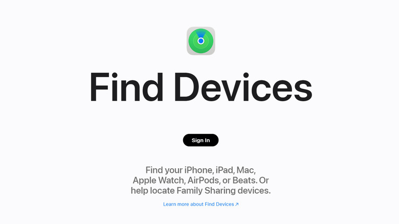 Unlock with Find My