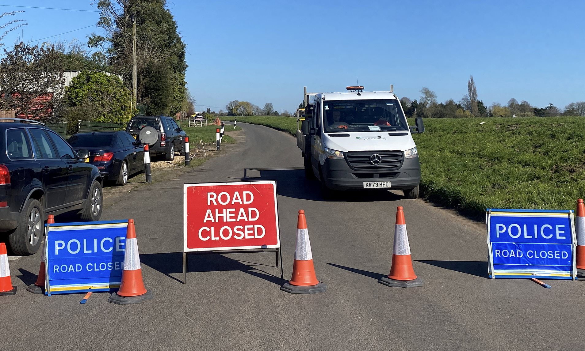 Frantic search for two missing teenagers after car with five youngsters ...