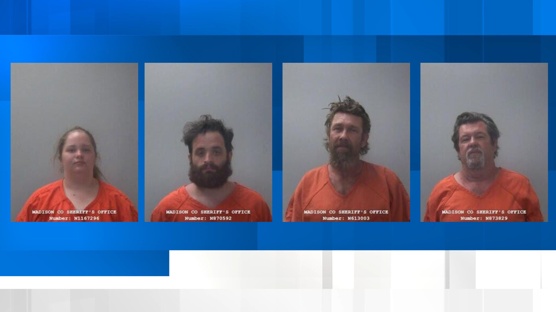Four arrested after a months-long drug trafficking investigation