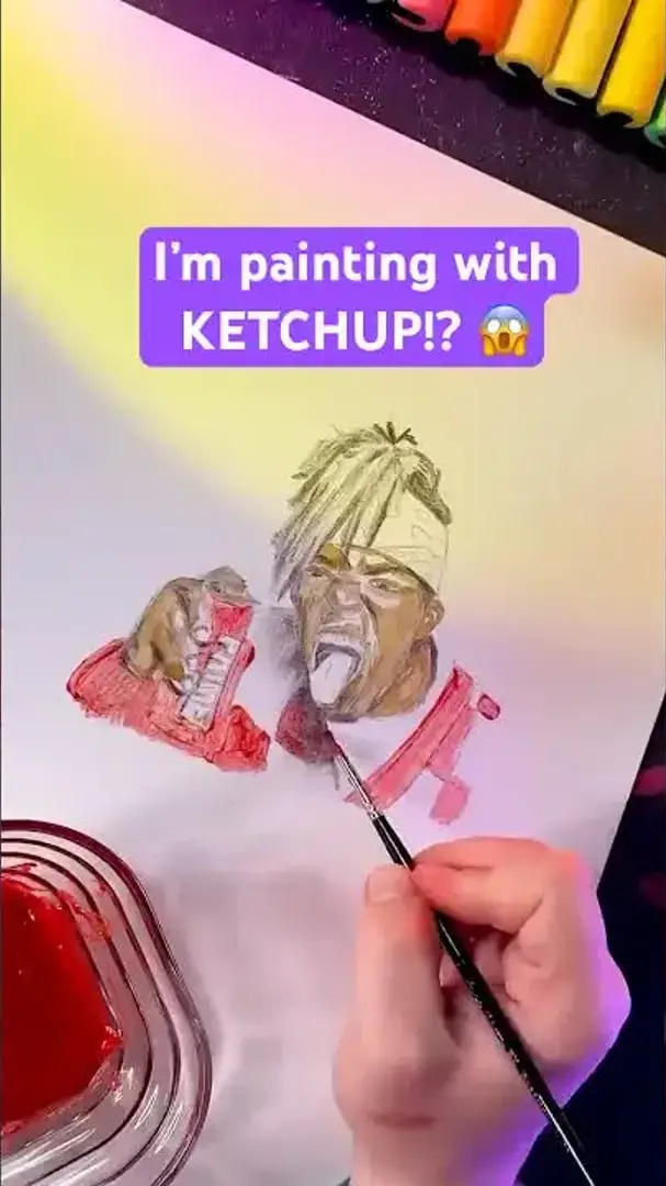 Drawing KSI, but with $0 pencils! | AR drawing app #ARDrawing #ARDrawingApp