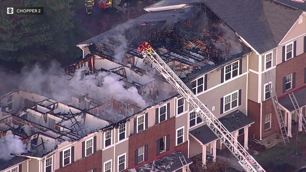 Branchburg, NJ., fire tears through row of apartment homes, Red Cross ...