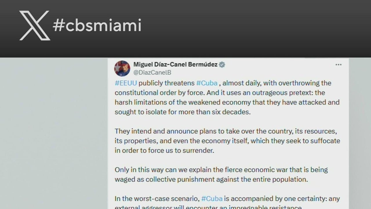 Cuban leader responds after President Donald Trump promises to do something about Cuba very soon<br>