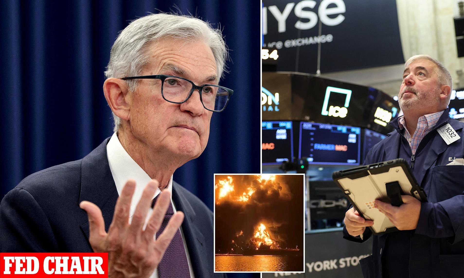 Federal Reserve updates Wall Street on interest rates plans as Dow ...