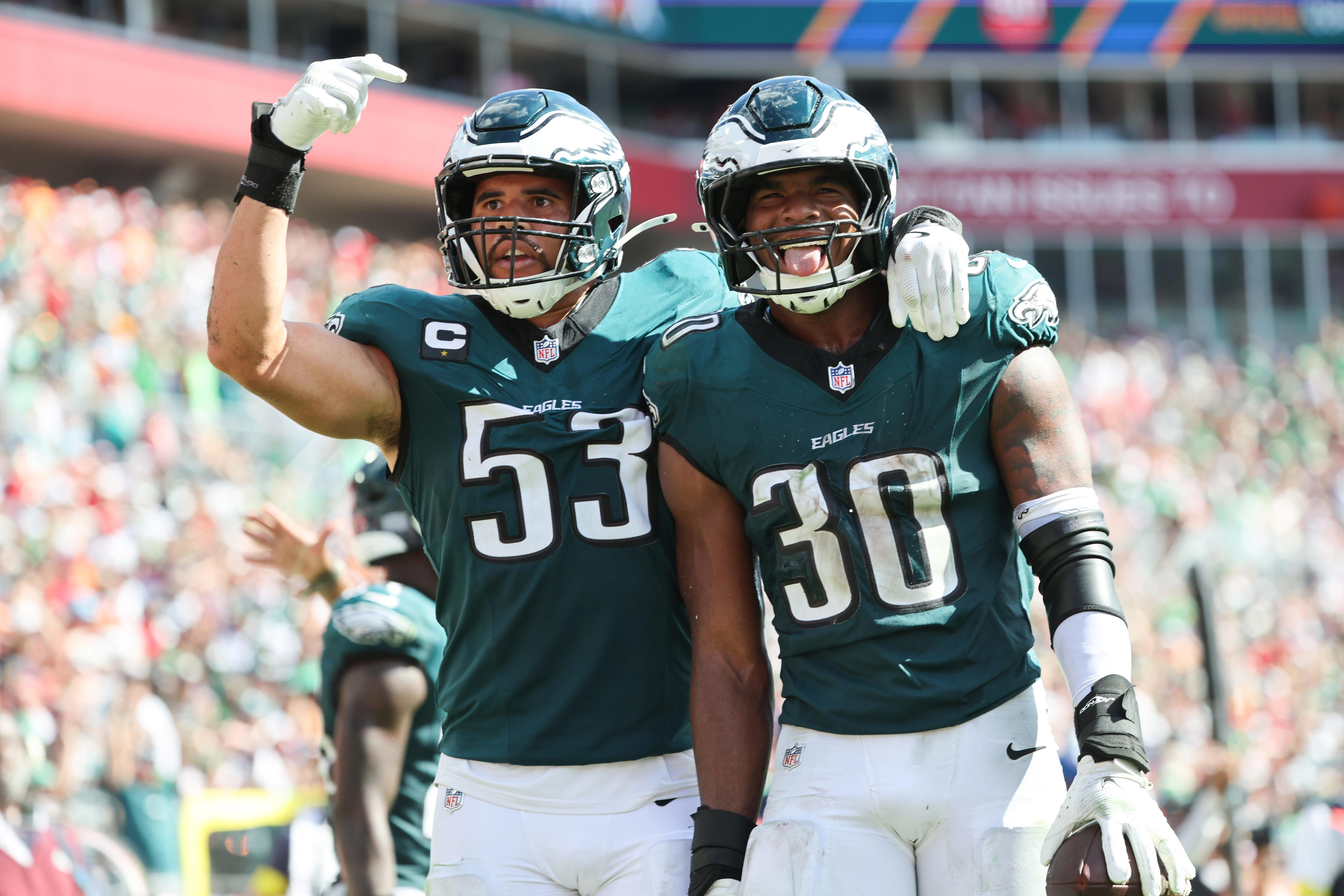 Eagles' projected depth chart following first wave of free agency