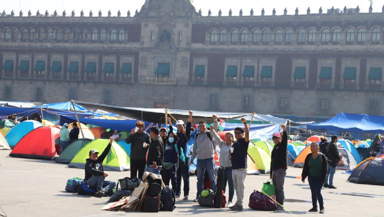 Protestas de la CNTE en México; así avanzan las manifestaciones en los ...