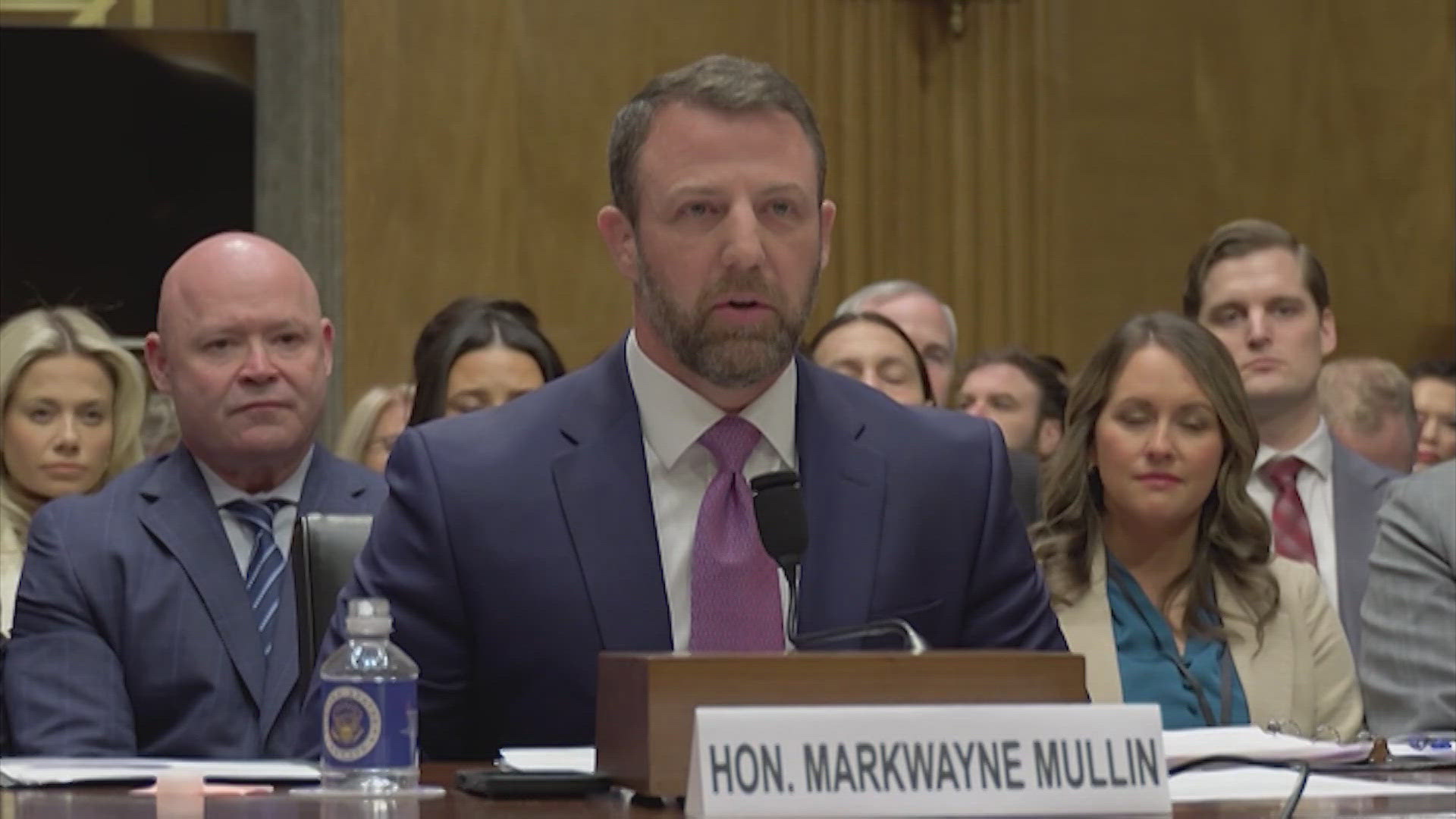 DHS nominee Markwayne Mullin's confirmation hearing begins