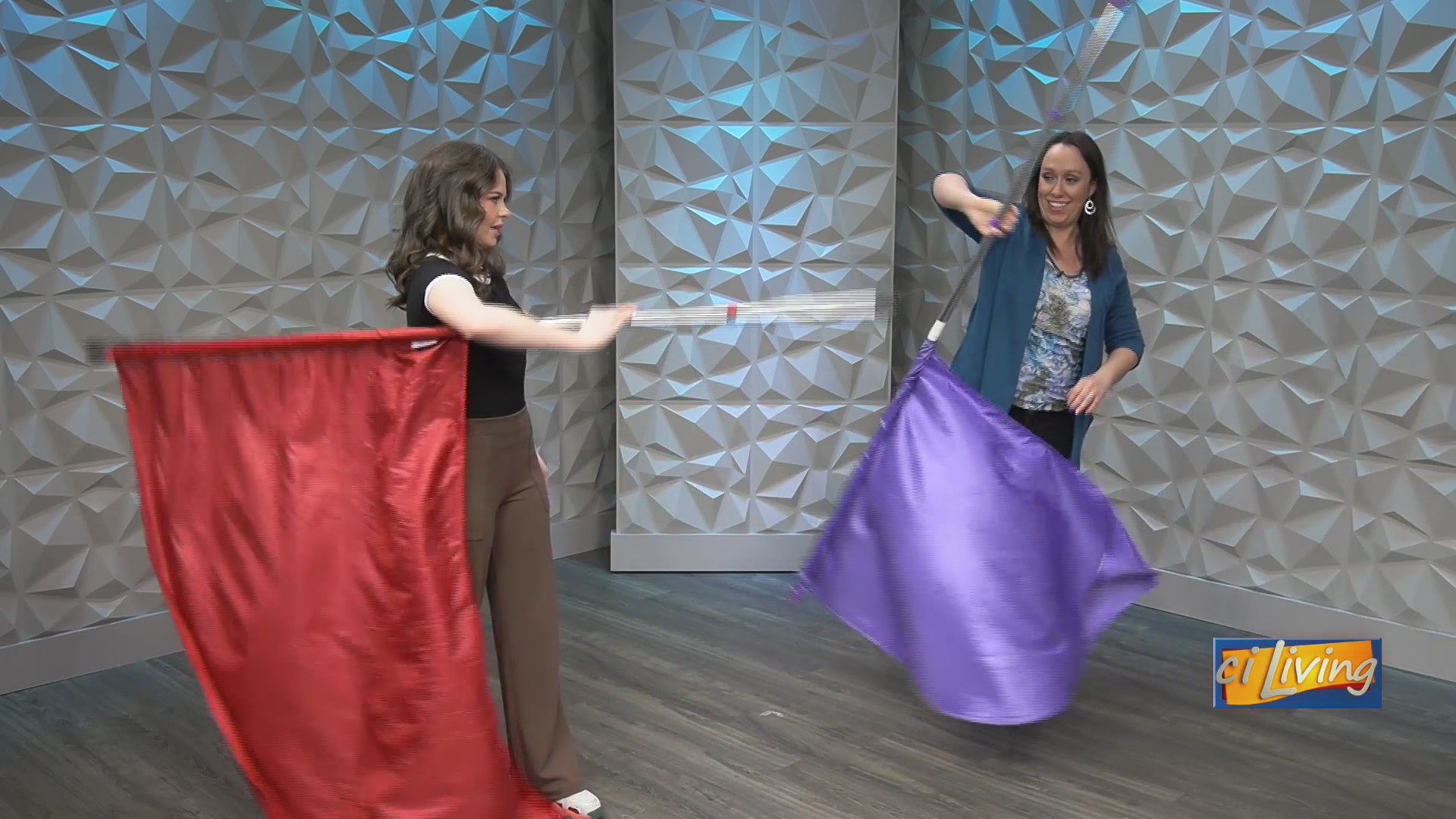 Color guard flag tricks you can learn at home